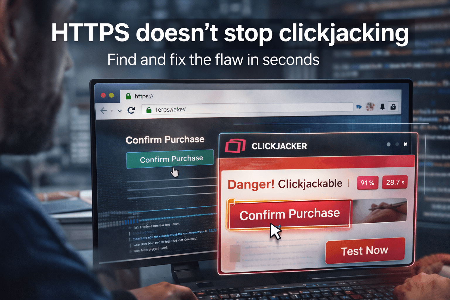 Insider Fix for Clickjacking