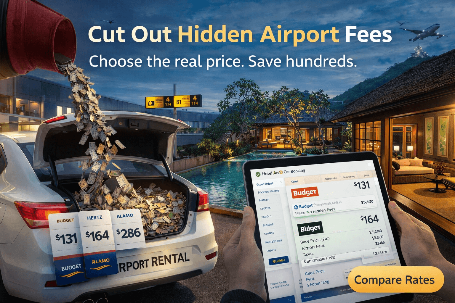 Cheap rides, no hidden fees