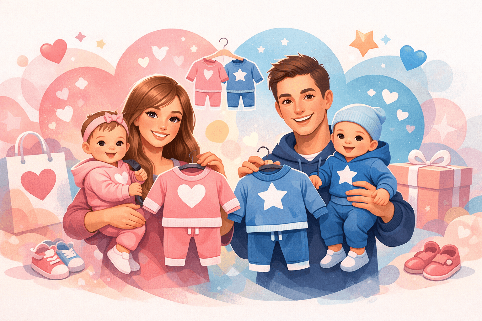 Parents Want Matching Baby Outfits