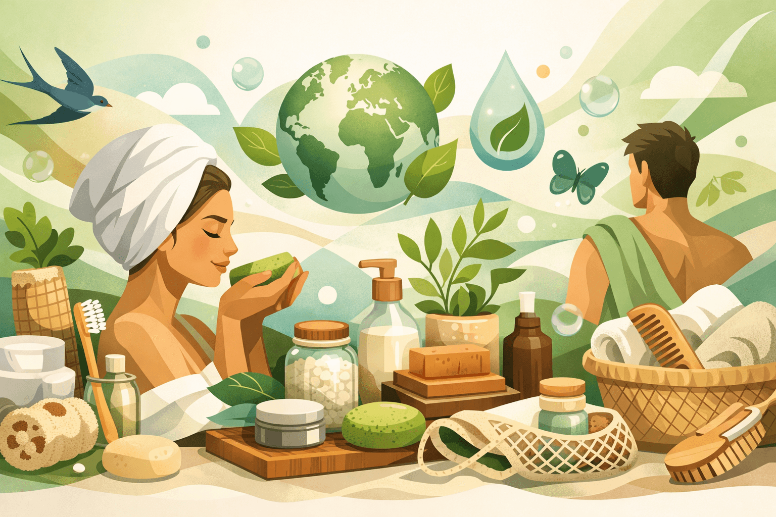 Plastic-Free Bathroom Shoppers