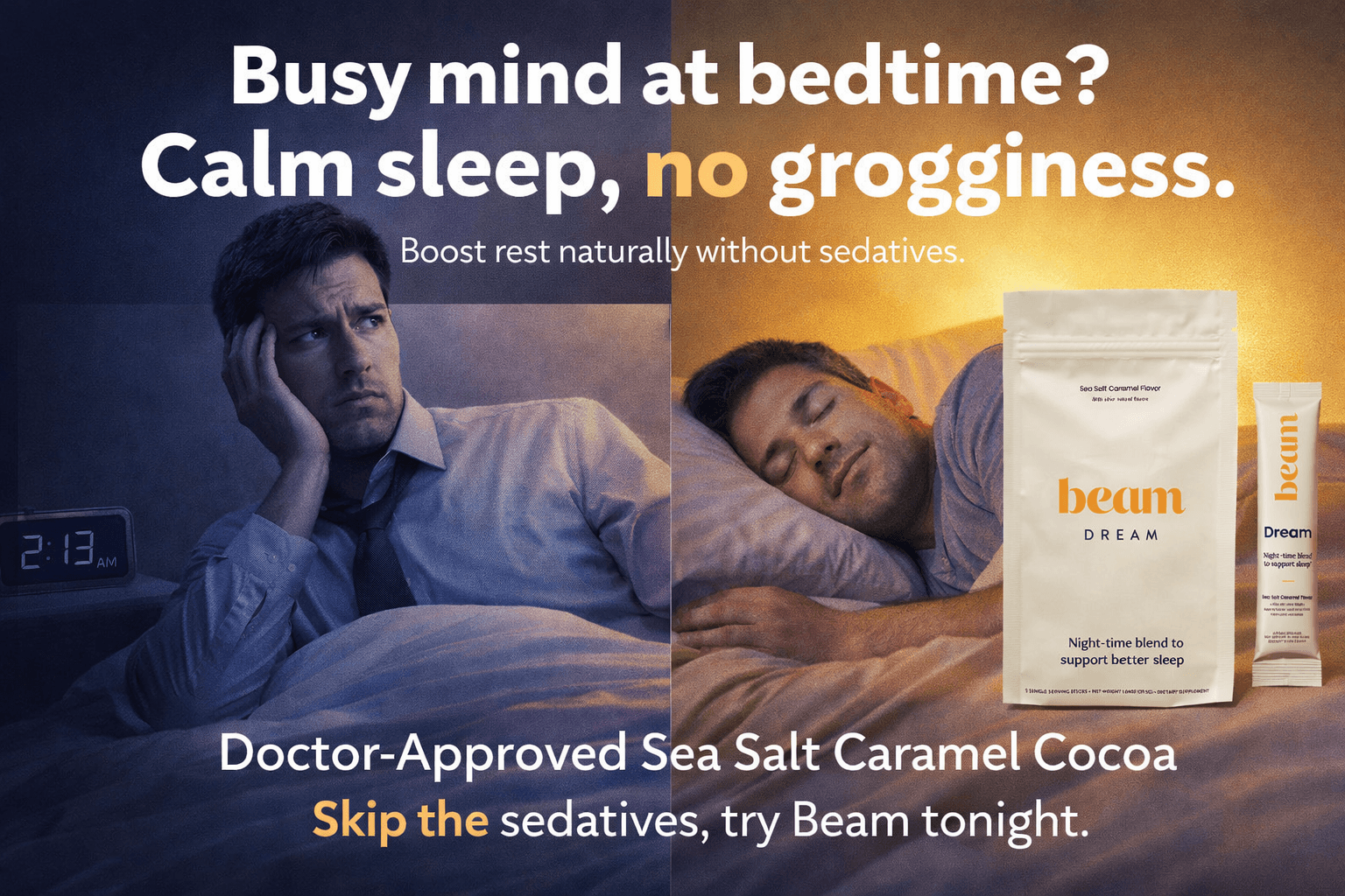 Your nightly brain race ends with one cup.