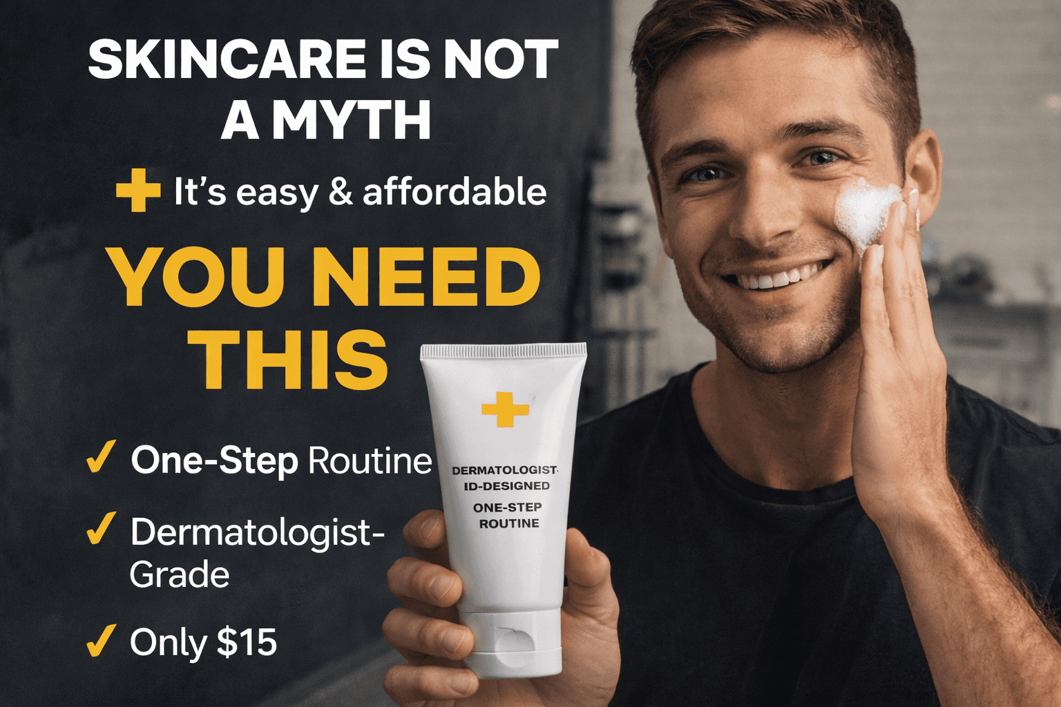 Everyone told me men don’t need skin care - they were wrong.