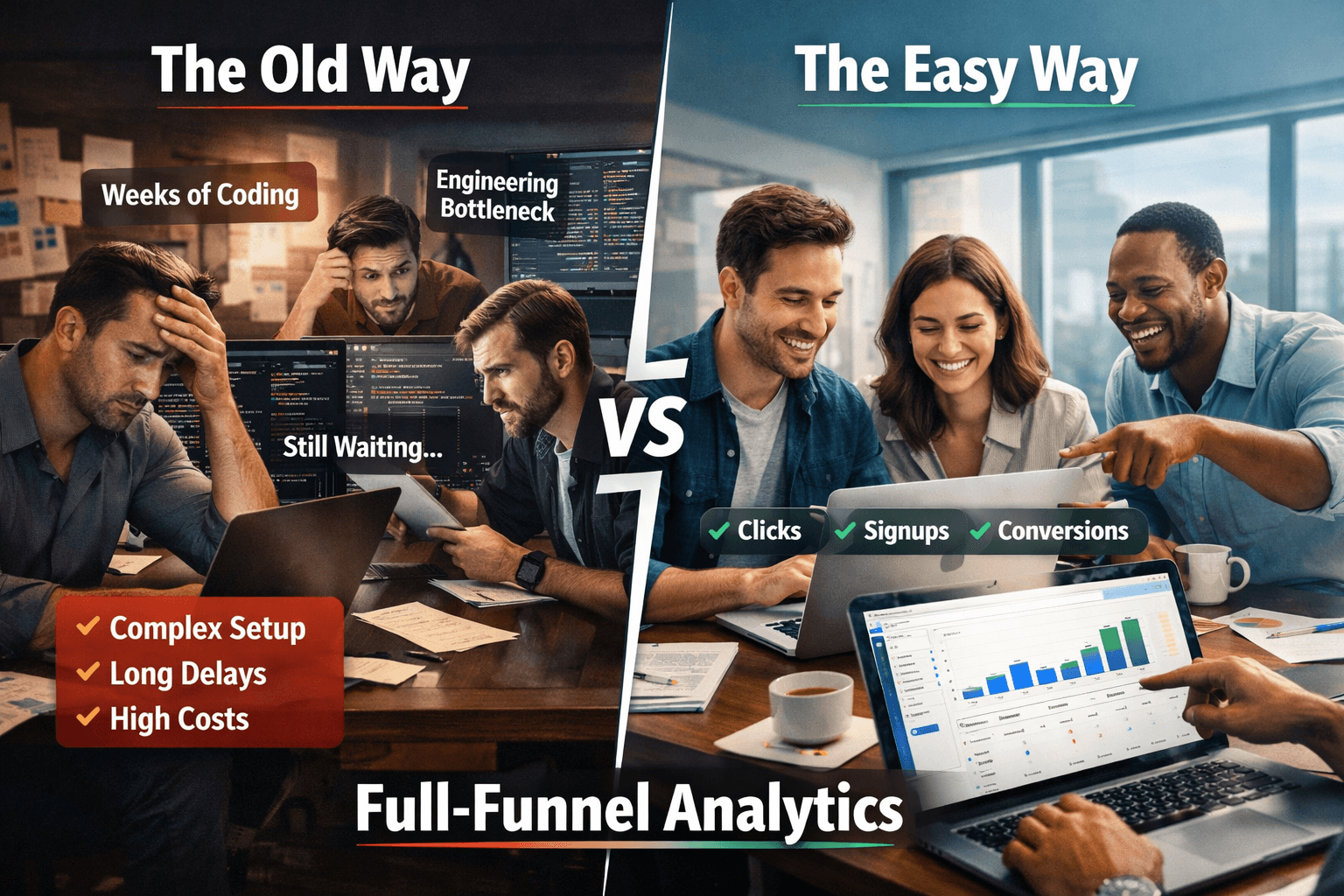 The fastest way to better analytics? Skip the code.