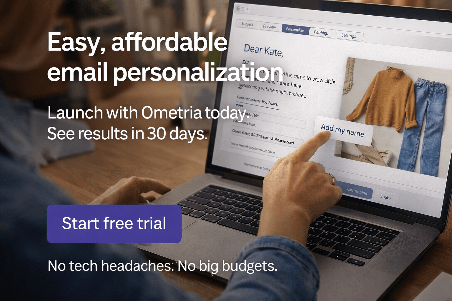 Can you prove ROI in just one week? Take the challenge.