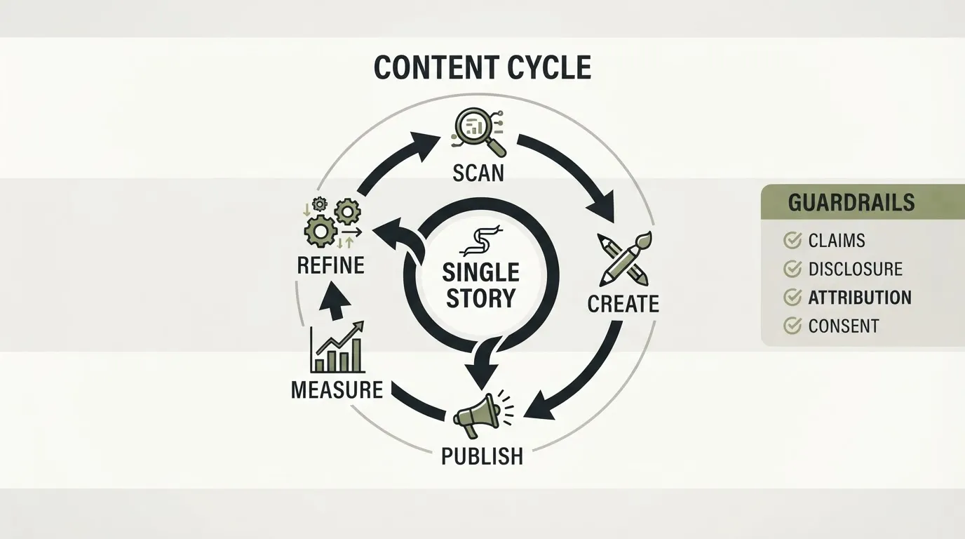 949 Comments, 3 Retractions: Our AI Agent Marketing Workflow Runs on a Brand Profile, Not a Prompt
