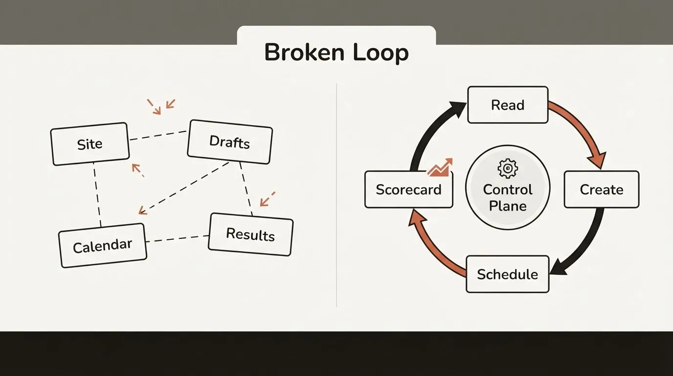 Why More AI Content Still Doesn't Grow Without a Marketing Control Plane