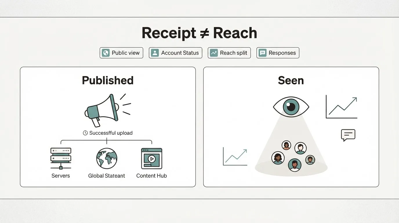Published Is Not Proof: Automated Marketing Verification In Four Browser Checks