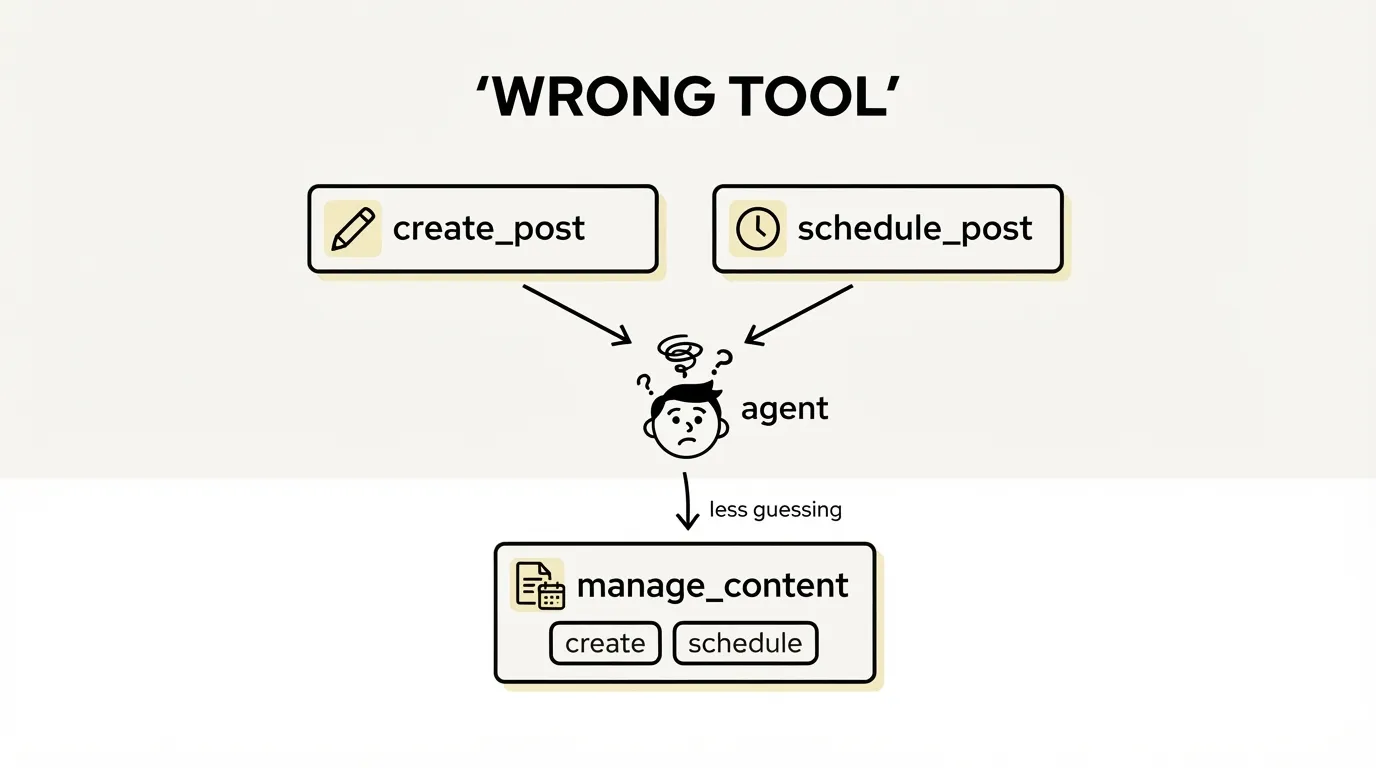 MCP Tool Optimization: Stop Counting Your Agent's Tools. Start Reading Them In Pairs.