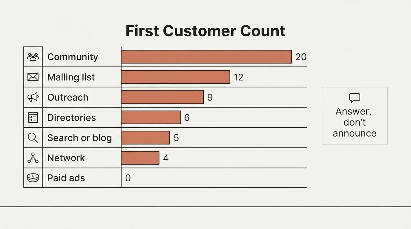 Founder-Led Growth: 59 Founders Named A Channel. Only 5 Said Blog.