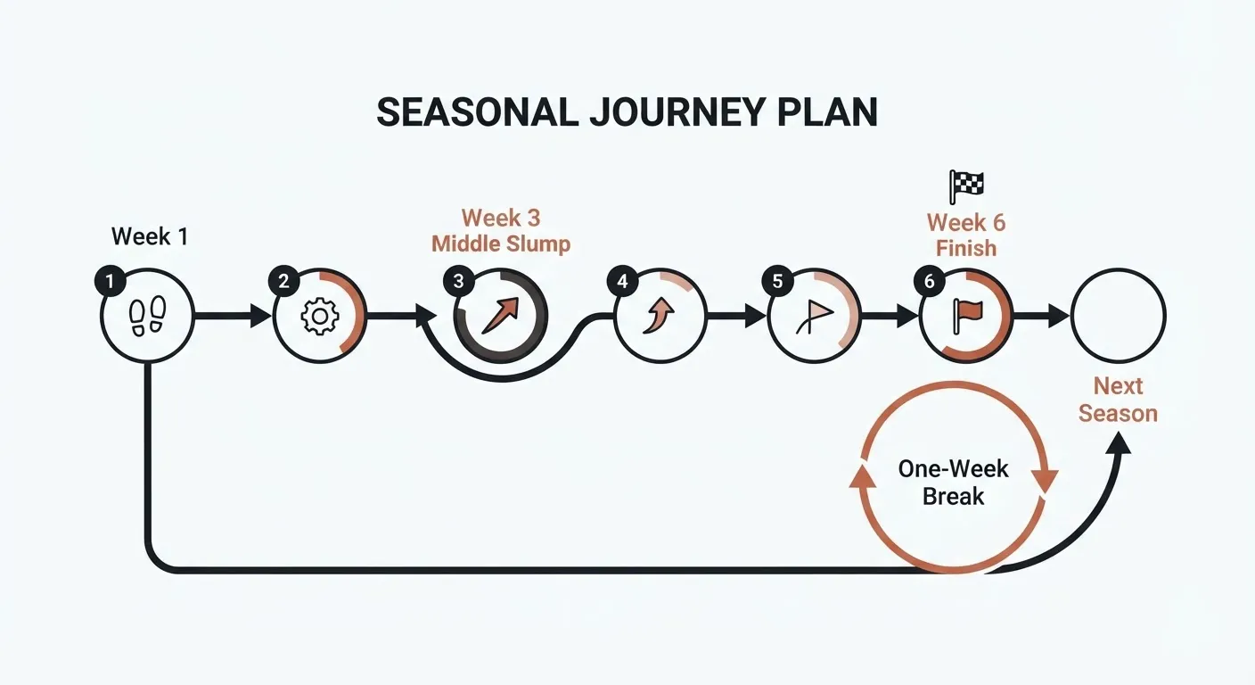 Founder Content Strategy: Everyone Says Post Every Week. Nobody Says When It Ends.