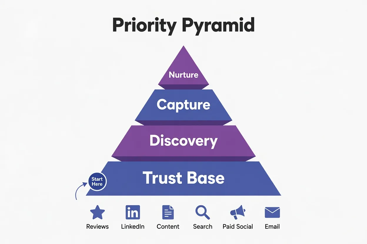 How to prioritize the network without spreading thin