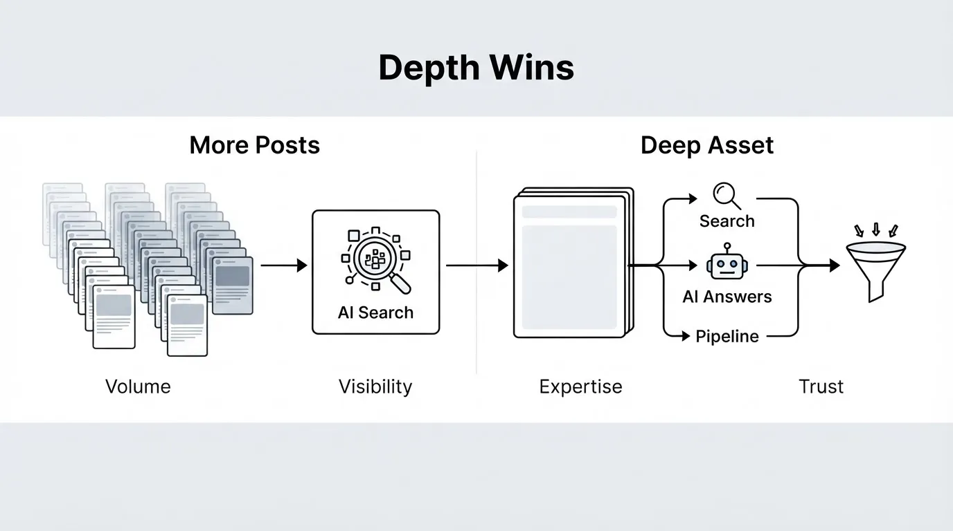 Stop Publishing More: Why Content Volume Alone Is Losing in 2026